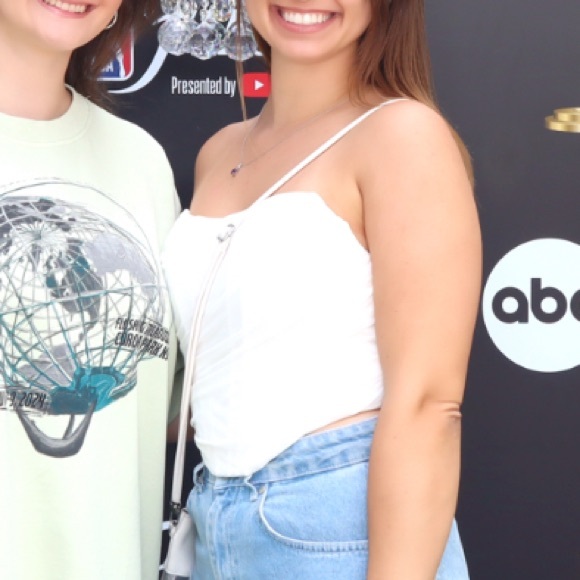 White Mesh Corset Top with Boning - Picture 6 of 6